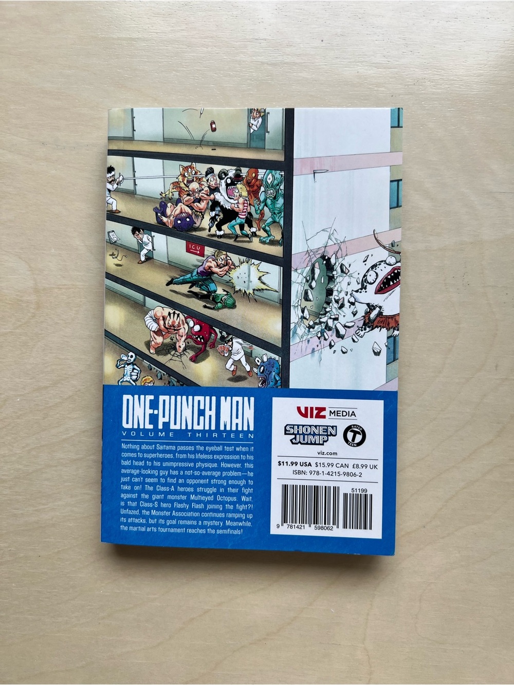 One Punch Man Vol. 13 Manga - Like New Condition - Picture 2 of 3